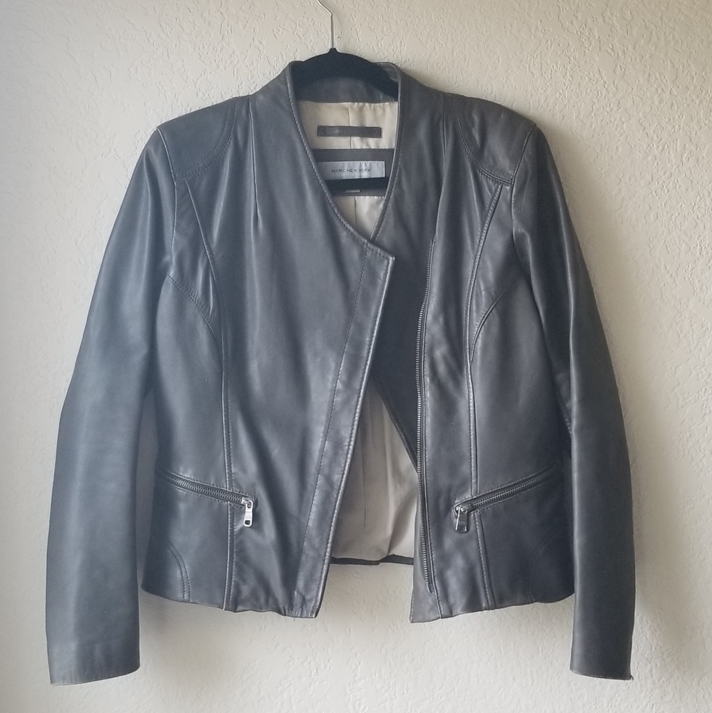 Marc New York Cropped Leather Jacket *SOLD*